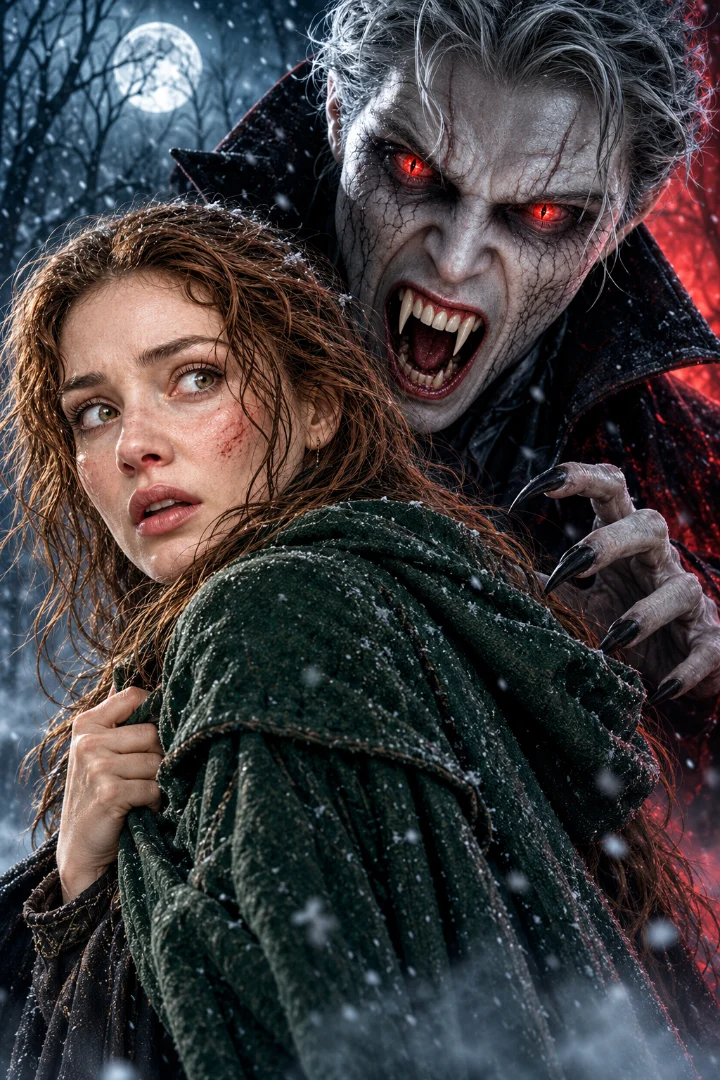 Pôster de Amaldiçoada pelo Vampiro